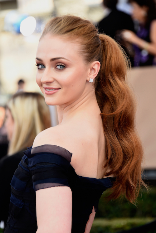 LOS ANGELES, CA - JANUARY 30: Actress Sophie Turner attends the 22nd Annual Screen Actors Guild Awards at The Shrine Auditorium on January 30, 2016 in Los Angeles, California. (Photo by Frazer Harrison/Getty Images)